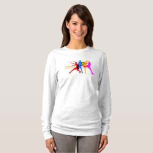 Deporte de tenis   Camiseta de manga larga para mu