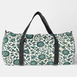 Deporte Grande Bolso de lona con estampado floral de porcelana an