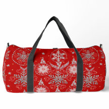 Bolso de pana rojo