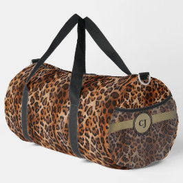 Deporte Grande Bolso de viaje de leopardo personalizado