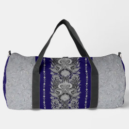 Deporte Grande Bolso de viaje decorativo personalizado azul y gri