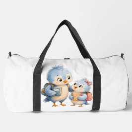 Deporte Grande Bolso de viaje hermanos pájaro azul