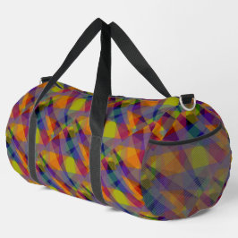Deporte Grande Dark Geometric - Bolso de viaje