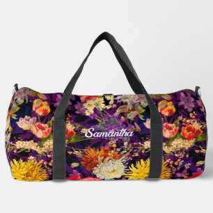 Deporte Grande Elegante bolso de honda con motivos florales amari