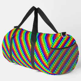 Deporte Grande Rayas de Arcoíris - Bolso de viaje
