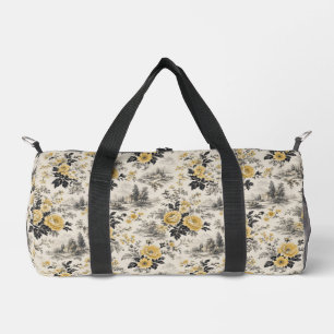 Deporte Pequeño bolso de flores amarillas vintage