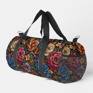 Deporte Pequeño bolso de flores coloridas impresas en 3D