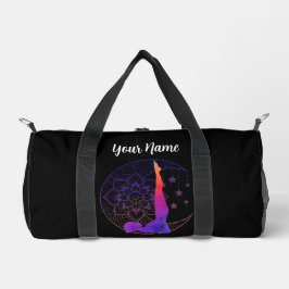 Deporte Pequeño Bolso de Lona Personalizado con Nombre y Mantra