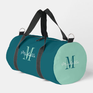 Deporte Pequeño Bolso de mano de color azul teal personalizado con