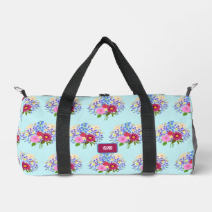 Deporte Pequeño Bolso de viaje Blumenstrauss Light Blue