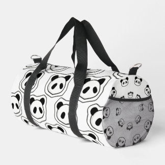 Deporte Pequeño Bolso de viaje con patrón adorable de panda