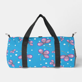Deporte Pequeño Bolso de viaje de flor rosa caprichosa