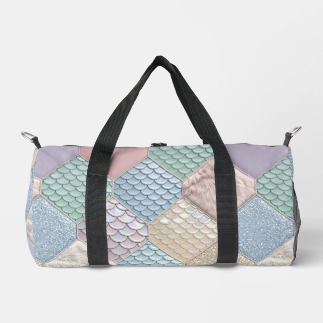 Deporte Pequeño Bolso de viaje de patchwork de cuento de hadas cap (Anverso)