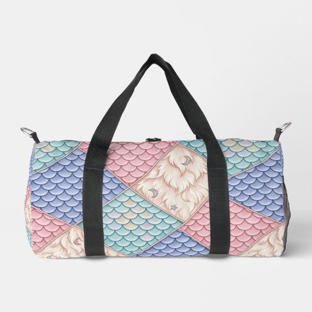 Deporte Pequeño Bolso de viaje de patchwork de cuento de hadas sir (Anverso)
