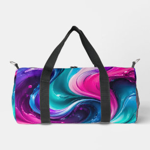 Deporte Pequeño Bolso de viaje Neon Galaxy Swirl