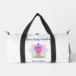 Deporte Pequeño Bolso de Yoga Personalizado con Nombre y Mantra