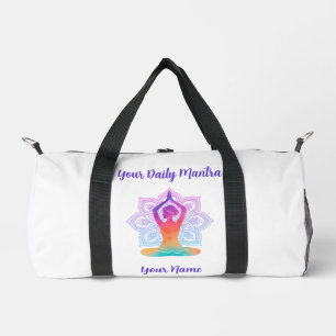 Deporte Pequeño Bolso de Yoga Personalizado con Nombre y Mantra