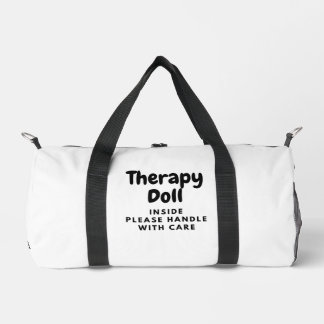 Deporte Pequeño Muñeca Terapéutica Dentro de Bolso Tote