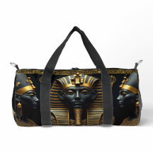 Royal Ancient Negro y Dorado | Bolso de viaje