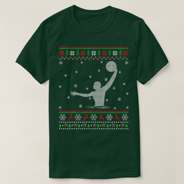 Deportes acuáticos Cho Lover Xmas Feo Polo de Agua (Diseño del anverso)