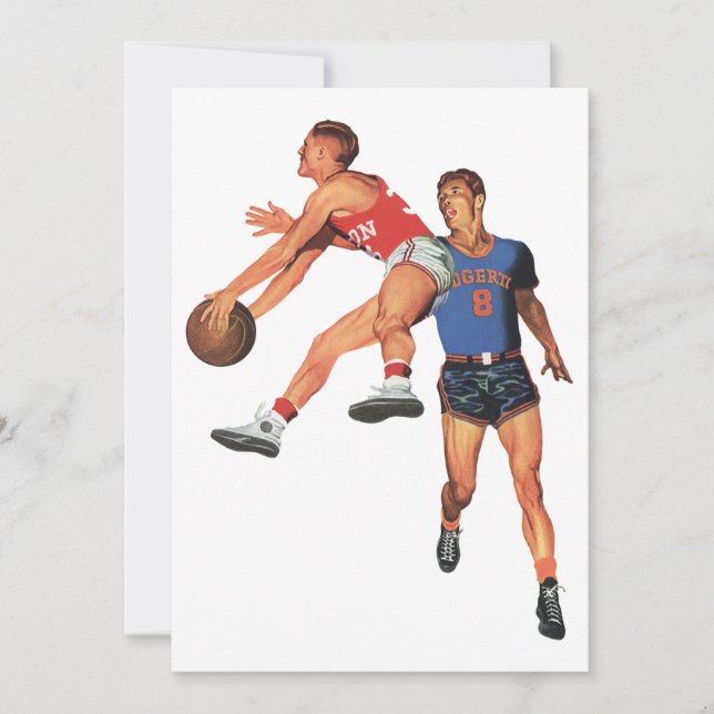 Deportes Antiguos, Jugadores de Baloncesto en un J (Anverso)