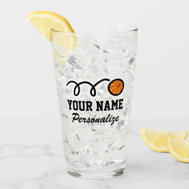 Deportes de baloncesto lindo Nombramiento personal (Anverso (hielo))