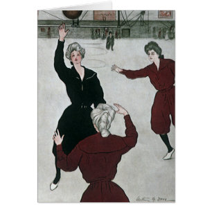 Deportes de época, baloncesto femenino en juego