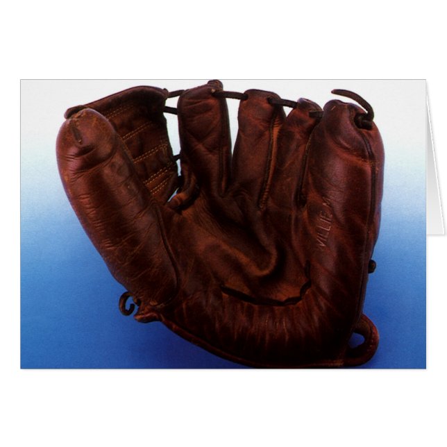 Deportes de época, guante de béisbol de cuero anti (Anverso (Horizontal))