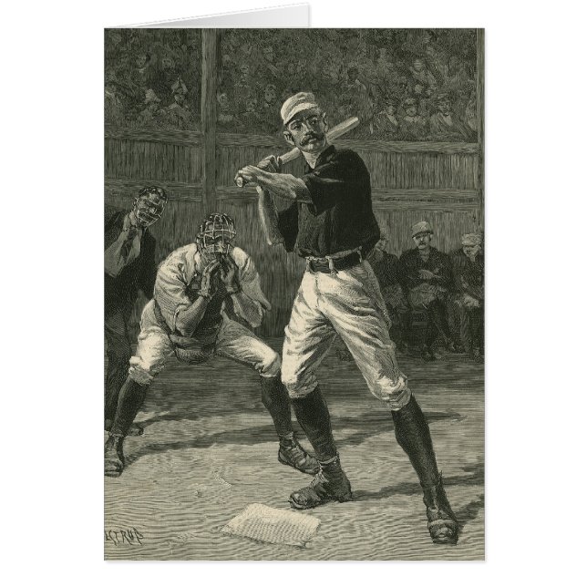 Deportes de época, jugadores de béisbol por Thulst (Frente)