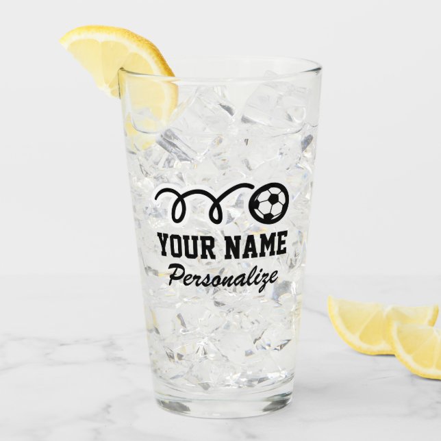 Deportes de fútbol cutáneo Nombre personalizado de (Anverso (hielo))