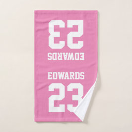 Deportes de personalizado numerados con nombre