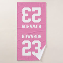 Deportes de personalizado numerados con nombre