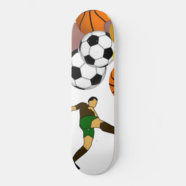 Deportes en patineta (Anverso)