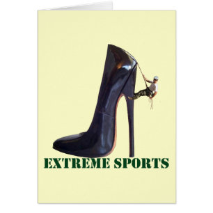 Deportes extremos divertidos - Escalada de zapatos