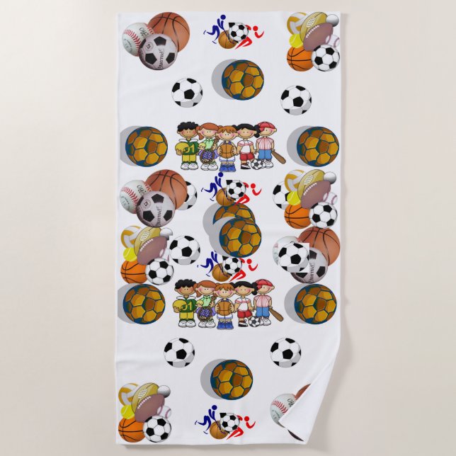 Deportes para toallas de playa (Anverso)