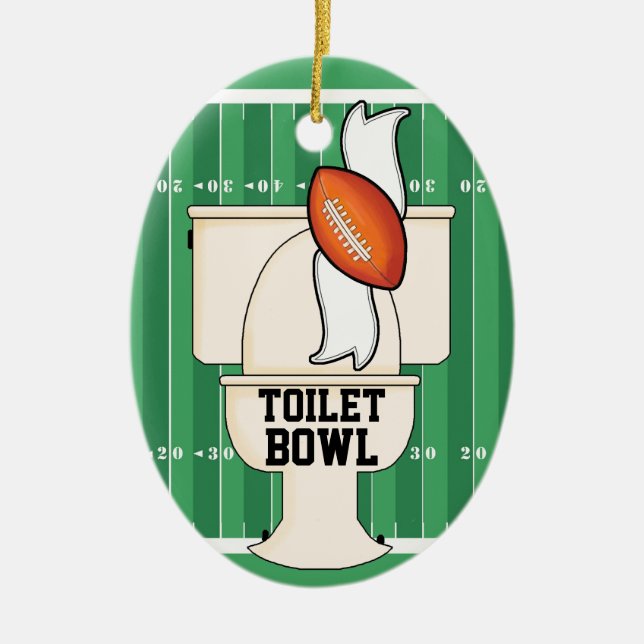Deportes - Toilet BOWL - Ornamento cerámico SRF (Frente)