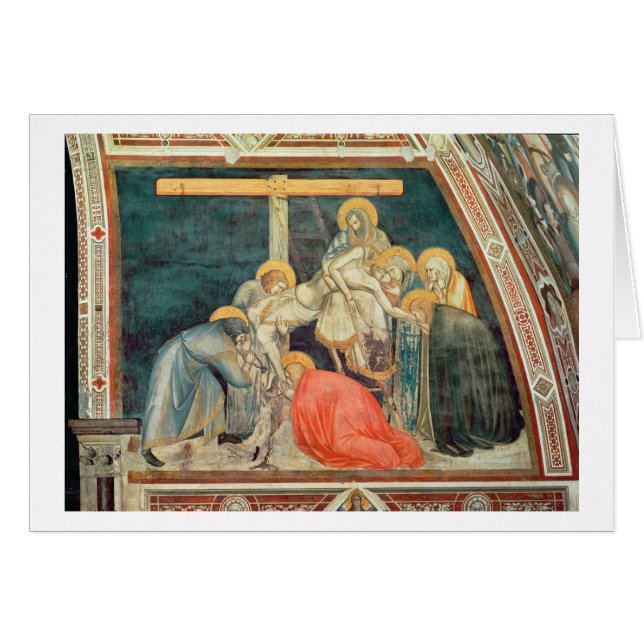 Deposición, c.1320 (fresco) (Anverso (Horizontal))