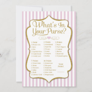 Depósito de bolso Dorado rosa Baby Shower Bridal S