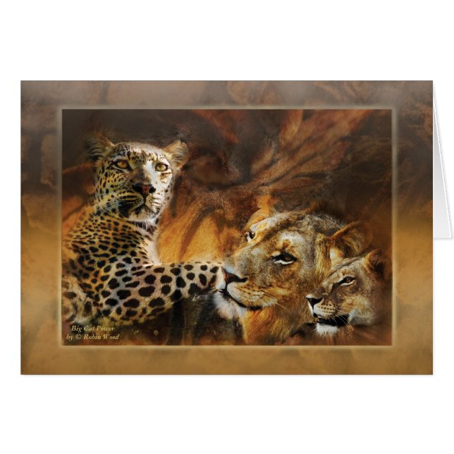 Depredador del gato grande (Anverso (Horizontal))