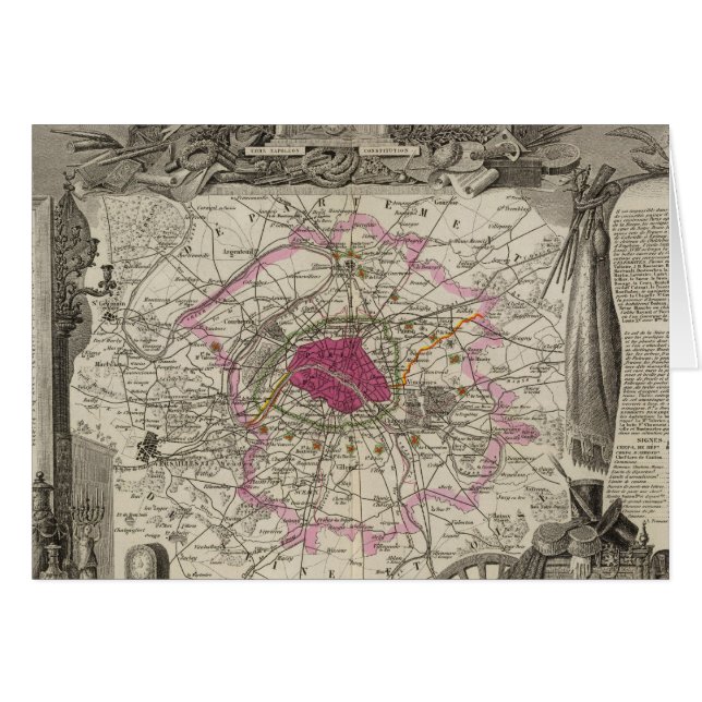 Dept. De La Seine (Anverso (Horizontal))