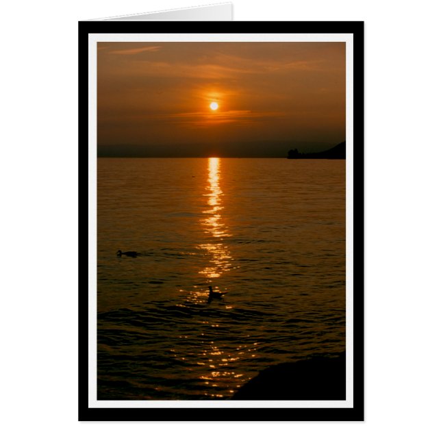 der letzte Abend...... Karte (Frente)