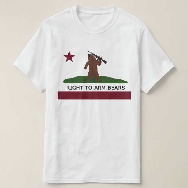 Derecho al brazo lleva la camiseta (Diseño del anverso)