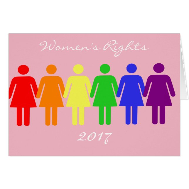 derechos de la mujer LGBTQIA 2017 (Anverso (Horizontal))