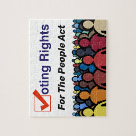 Derechos De Voto Para El Pueblo Actúa Rompecabezas