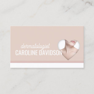 Dermatólogo - Tarjeta cardíaca simple Médica de la