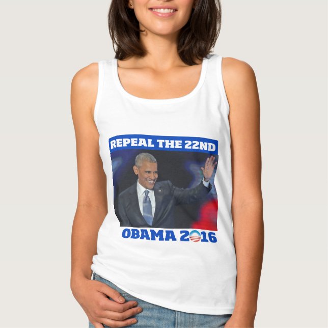 Derogación de la camiseta 22: Obama 2016 (Anverso)