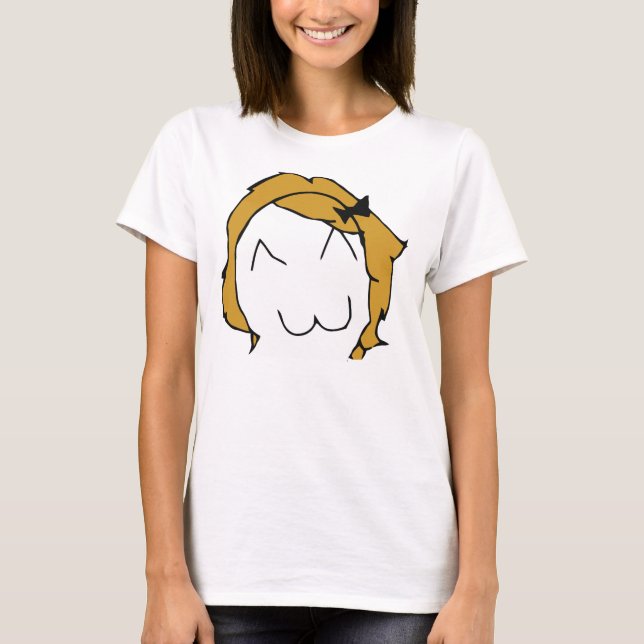 Derpina (sonrisa) de Kitteh - camiseta cabida (Anverso)