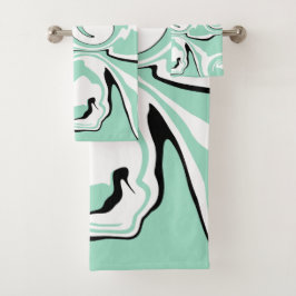 Derrame en verde (menta)