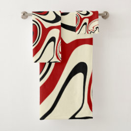 Derrame - Rojo y Crema