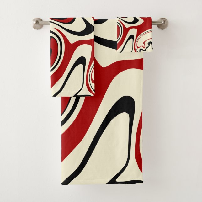 Derrame - Rojo y Crema (In situ)
